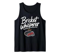 Funny Brisket BBQ Pitmaster Meat Smoker Tank Top