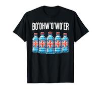 Funny British Holiday Bottle Water and Britain London T-Shirt