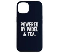 Funny British Padel T-Shirt Gift Powered By Padel & Tea Mom Case for iPhone 13