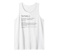 Funny British Sarcasm s 'kin Yanks Dictionary Definition Tank Top