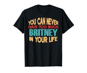 Funny Britney Personalised T-Shirt First Name Joke Item T-Shirt