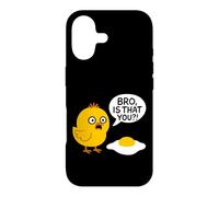 Funny Bro Is That You Chicken Design Case for iPhone 17