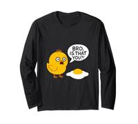 Funny Bro is That You Chicken Design Long Sleeve T-Shirt