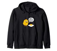 Funny Bro Is That You Chicken Design Zip Hoodie