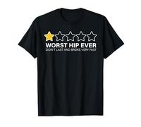 Funny Broken Hip Surgery Gift for Old People T-Shirt