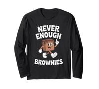 Funny Brownie or Brownies Retro Long Sleeve T-Shirt