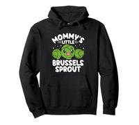 Funny Brussel Sprout Design for your Brussels Sprout Child Pullover Hoodie, Adult Unisex, Black, X-Large