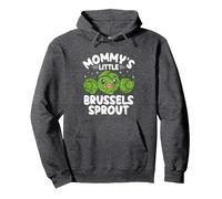 Funny Brussel Sprout Design for your Brussels Sprout Child Pullover Hoodie, Adult Unisex, Dark Heather Grey, X-Large
