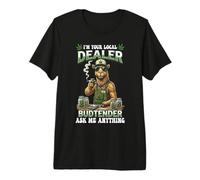 Funny Budtender Camel Local Dealer 420 Dispensary Premium T-Shirt
