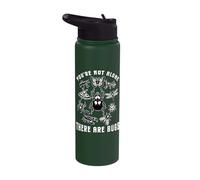 Funny Bugs Collector You're Not Alone Creepy Insect Humor Stainless Steel Insulated Water Bottle