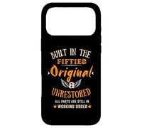 Funny Built In The Fifties Original & Unrestored 70th B-day Case for iPhone 17 Pro Max