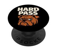 Funny Bulldog Grumpy Dog Antisocial Dont Talk To Me PopSockets Adhesive PopGrip