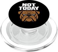 Funny Bulldog Grumpy Dog Antisocial Dont Talk To Me PopSockets PopGrip for MagSafe