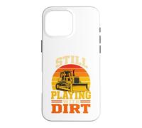 Funny Bulldozer Operator Heavy Equipment Jobsite Case for iPhone 16 Pro Max