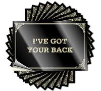Funny Bumper Stickers I've Got Your Back Stickers Decals for Cars Love Stickers(6X9CM)