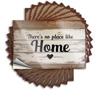 Funny Bumper Stickers There's No Place Like Home. Stickers 10Pcs Inappropriate Stickers Sticker for Cars(6X9CM)