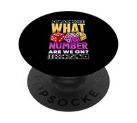 Funny Bunco Design For Bunco Players And Rollin' Dice Game PopSockets Adhesive PopGrip