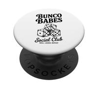 Funny bunco party supplies for a Bunco Babe PopSockets Adhesive PopGrip