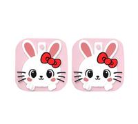 Funny Bunny Drain Cover, Anti-Clog Shower Catcher, 6 Inch Fixture with Non-Slip Build, Sturdy Bathroom Accessory, Indoor Gear with Compact Design, Apartment Bathtub Aid for Kitchen Floor Hotel Restau