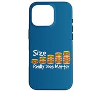 Funny Burger Quote Size Really Does Matter BBQ Burger Lover Case for iPhone 16 Pro