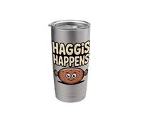 Funny Burns Supper Haggis Happens Stainless Steel Insulated Tumbler