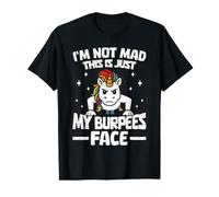 Funny Burpees Unicorn Gym Workout Value Graphic T-Shirt