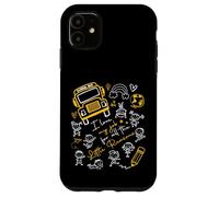 Funny Bus Driver I Love My Job Little Reasons Back To School Case for iPhone 11