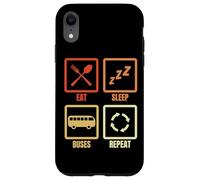 Funny Bus Driver Quote Public Transportation Case for iPhone XR