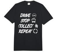 Funny Bus Driver Schedule Comfort Colors Adult Heavyweight T-Shirt