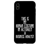 Funny Business Analyst Financial Corporate Tax Analyzing Case for iPhone XS Max