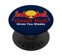 Funny Butcher - Funny BBQ Parody Design for Sports and Humor PopSockets Adhesive PopGrip