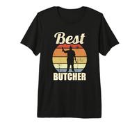 Funny Butcher Meat Person Premium T-Shirt