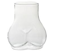 Funny Butt Glass Cup - 4.5 X 6.5 X 9.9 Cm, Clear Glass Cup Shaped Drinking Body | Novelty Female Body Loot Transparent Cups For Juice Cocktail