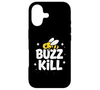 Funny Buzz Kill Bee Pun Sarcastic Graphic Case for iPhone 17