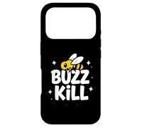 Funny Buzz Kill Bee Pun Sarcastic Graphic Case for iPhone 17 Pro