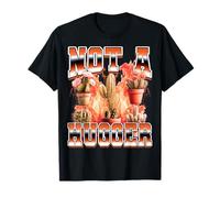 Funny Cactus Succulent Plant 90s Bootleg Style Not A Hugger T-Shirt