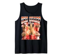 Funny Cactus Succulent Plant 90s Bootleg Style One Sharp Boy Tank Top