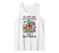 Funny Caffeine Barista Espresso Morning Beverage Coffee Tank Top