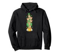 Funny Cairn Terrier Clover St Patricks Day Womens Mens Kids Pullover Hoodie