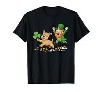 Funny Cairn Terrier Clover St Patricks Day Womens Mens Kids T-Shirt