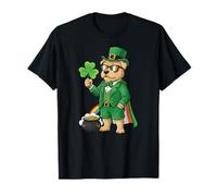 Funny Cairn Terrier Leprechaun St Patricks Day Womens Mens T-Shirt
