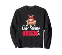 Funny Cake Baking Queen Graphics Baker Pastry Sweatshirt