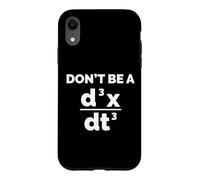 Funny Calculus, Don't Be a Jerk, Jerk Equation Case for iPhone XR