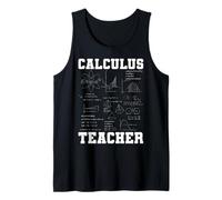 Funny Calculus Teacher Mathematics Joke Humor Math Tank Top