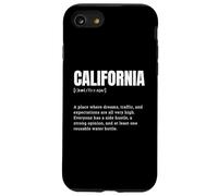 Funny California CA Dreams Definition Quote Case for iPhone SE (2020) / 7/8
