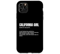 Funny California Girl Definition Fun Sayings Case for iPhone 11 Pro Max