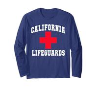 Funny CALIFORNIA LIFEGUARDS All Girls Trip Swim Vacay Long Sleeve T-Shirt