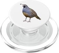 Funny California Quail Vintage Bird Lover Graphics PopSockets PopGrip for MagSafe