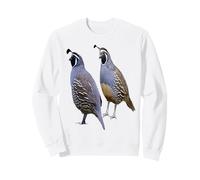 Funny California Quail Vintage Bird Lover Graphics Sweatshirt
