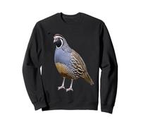 Funny California Quail Vintage Bird Lover Graphics Sweatshirt